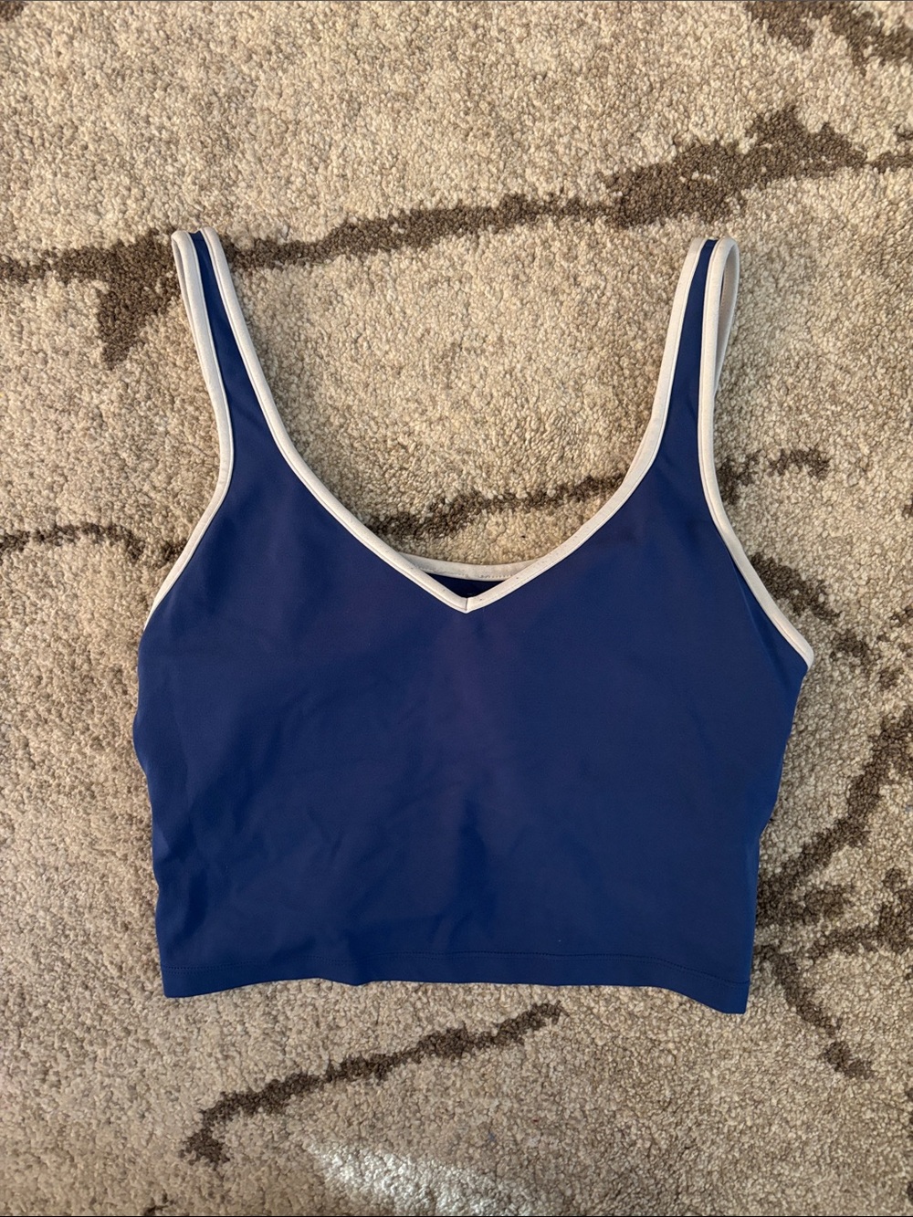 OFFLINE - By Aerie Real Me Tipped Low Key Longline Sports Bra!!
